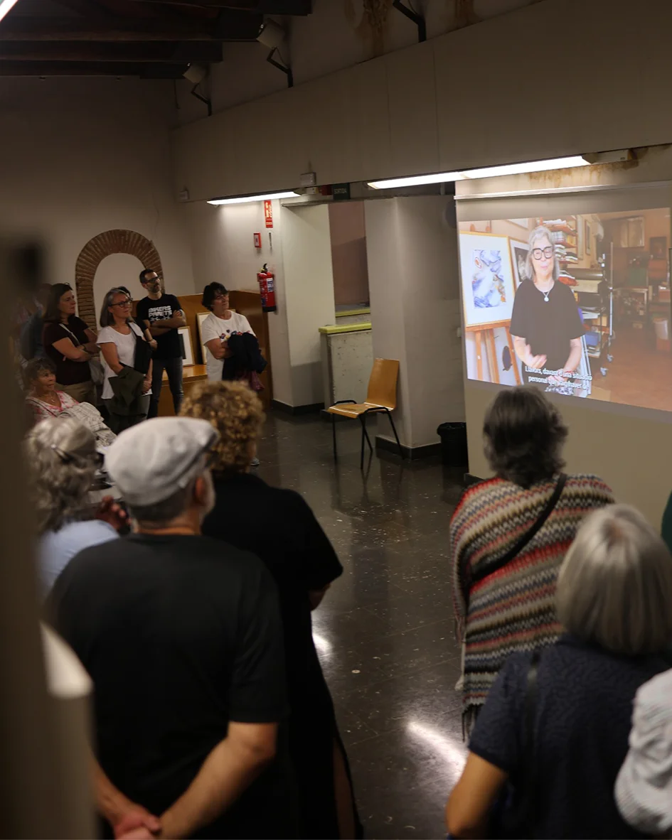 Artista anònima Lluïsa Ventura Mútua Mollet Exposició