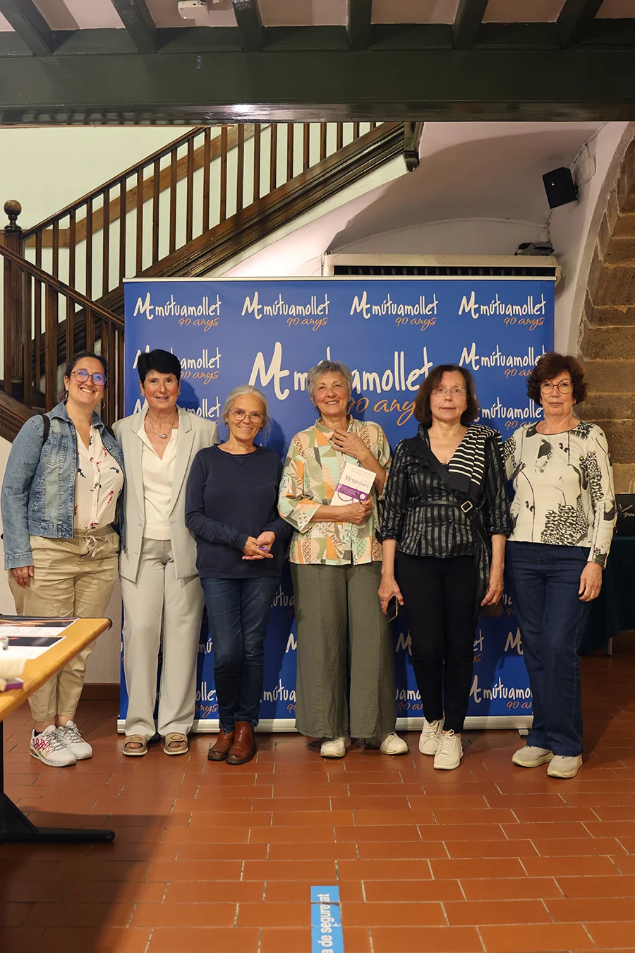 Pepi Milà, Anna Vidal, Cloti Morales, Montserrat Tura, Montserrat Mestres